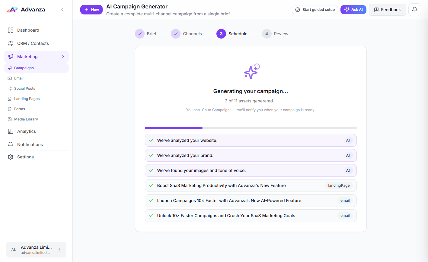 Campaign generator
